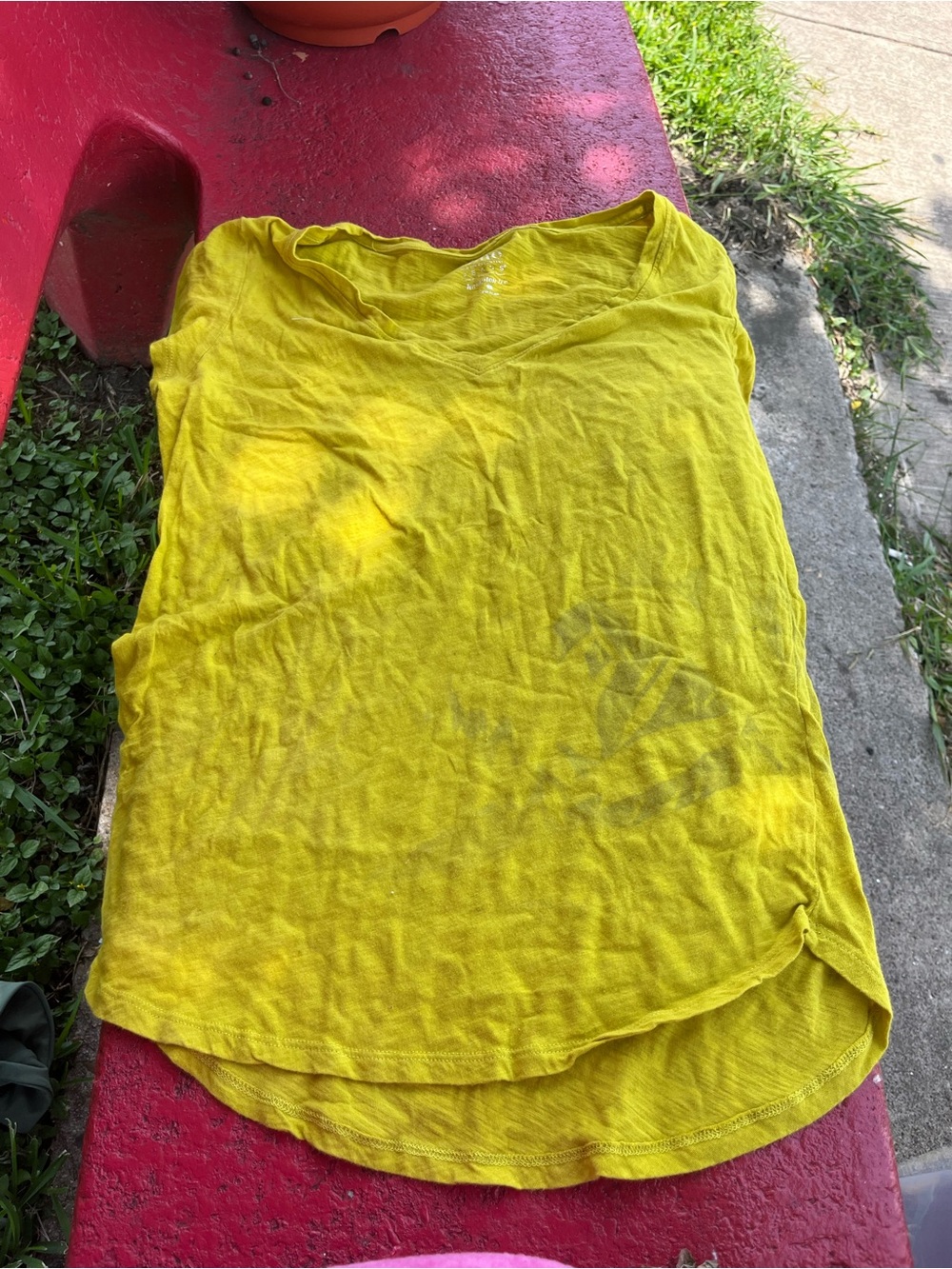 Soho Yellow Short Sleeve Tee